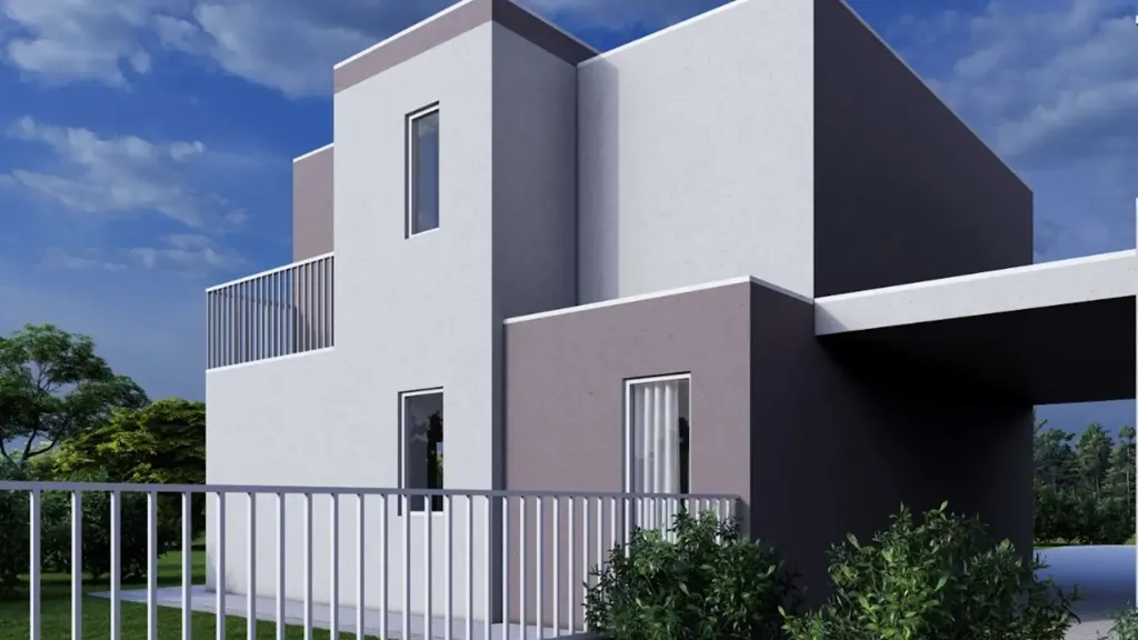 Modern Villa with South-Facing Terrace in Brugine