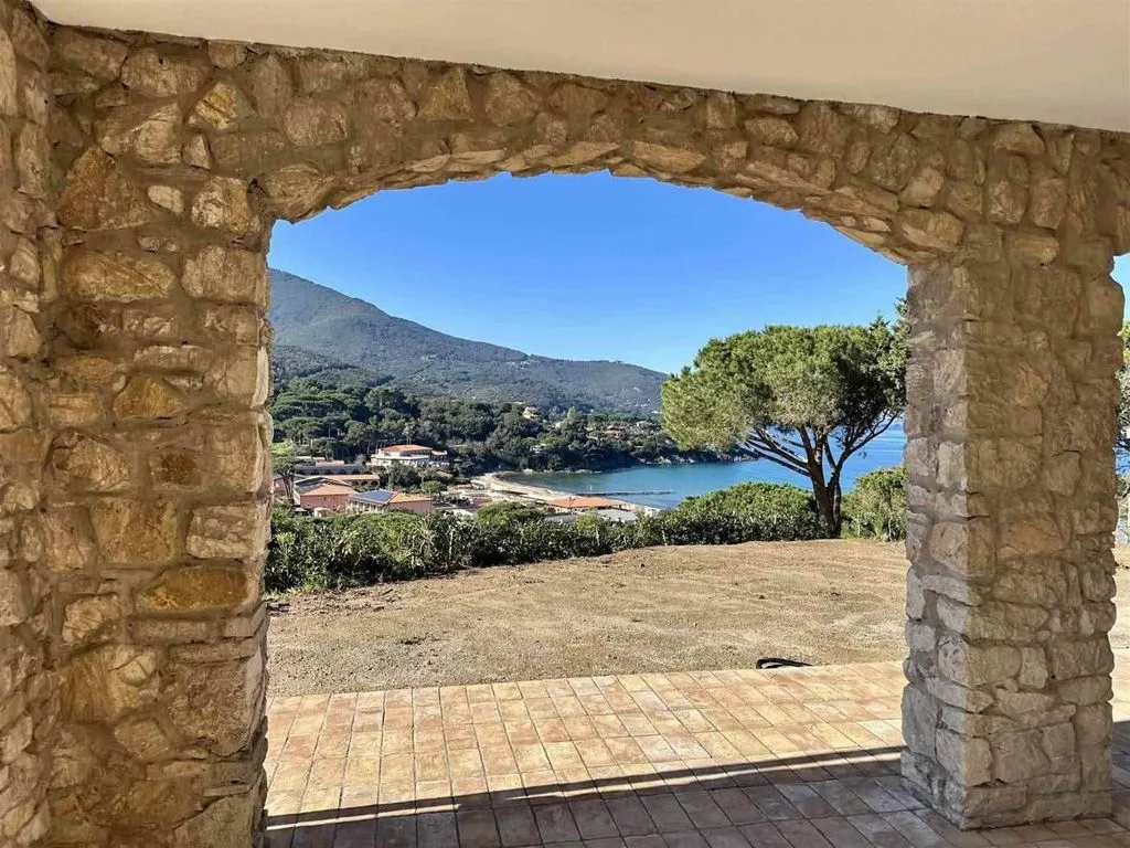 Terrass - Villa with Sea View in Procchio, Marciana