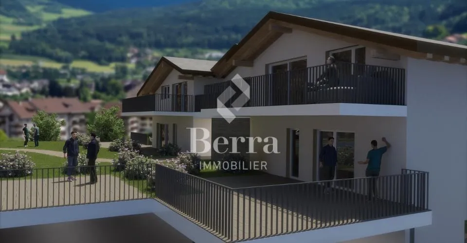 Esterno - Appartamento con terrazza e vista montagna a Chamoson