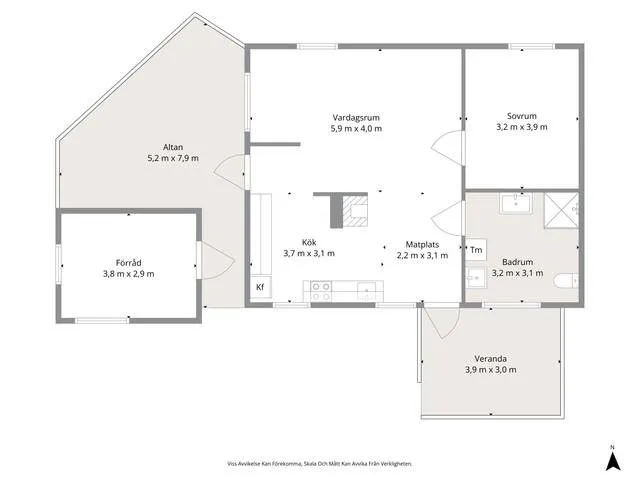 Maison 2 pièces à Uddevalla kommun