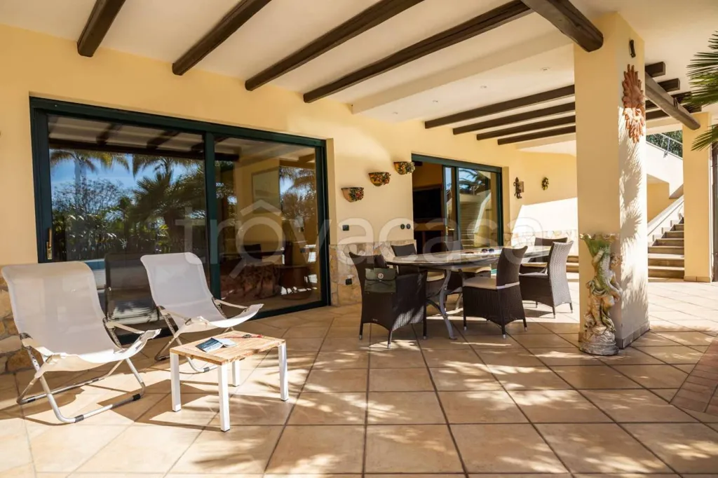 Terrasse - Luxury Villa with Sea View in Capo Vaticano