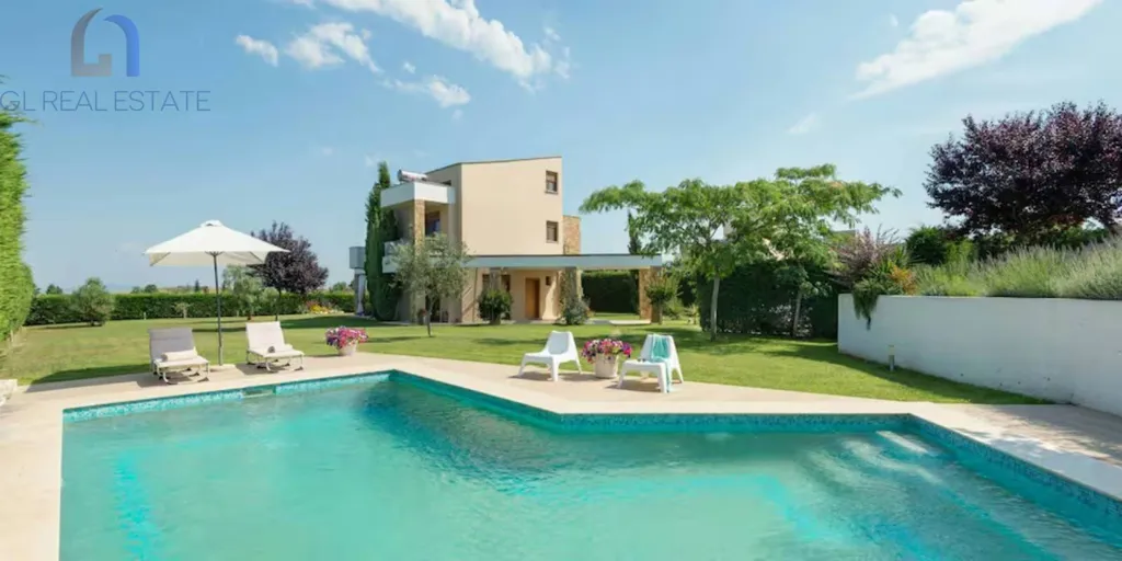 Piscina - Villa with Pool in Kassandria, Chalkidiki