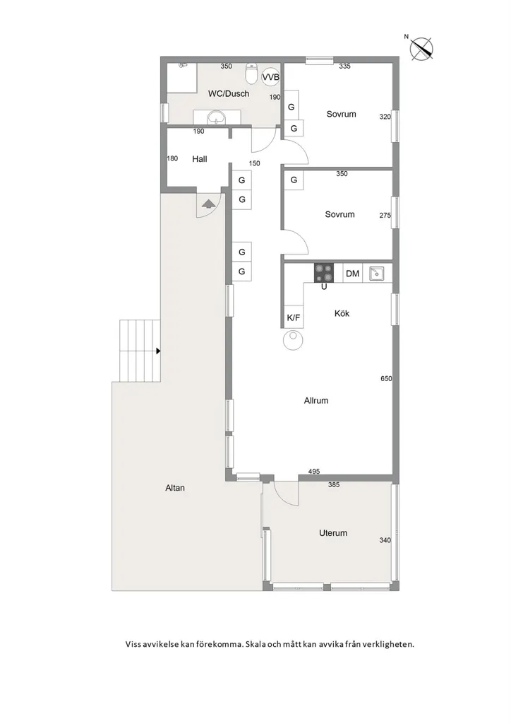 Plan - Cottage with Large Garden in Sparsnäs