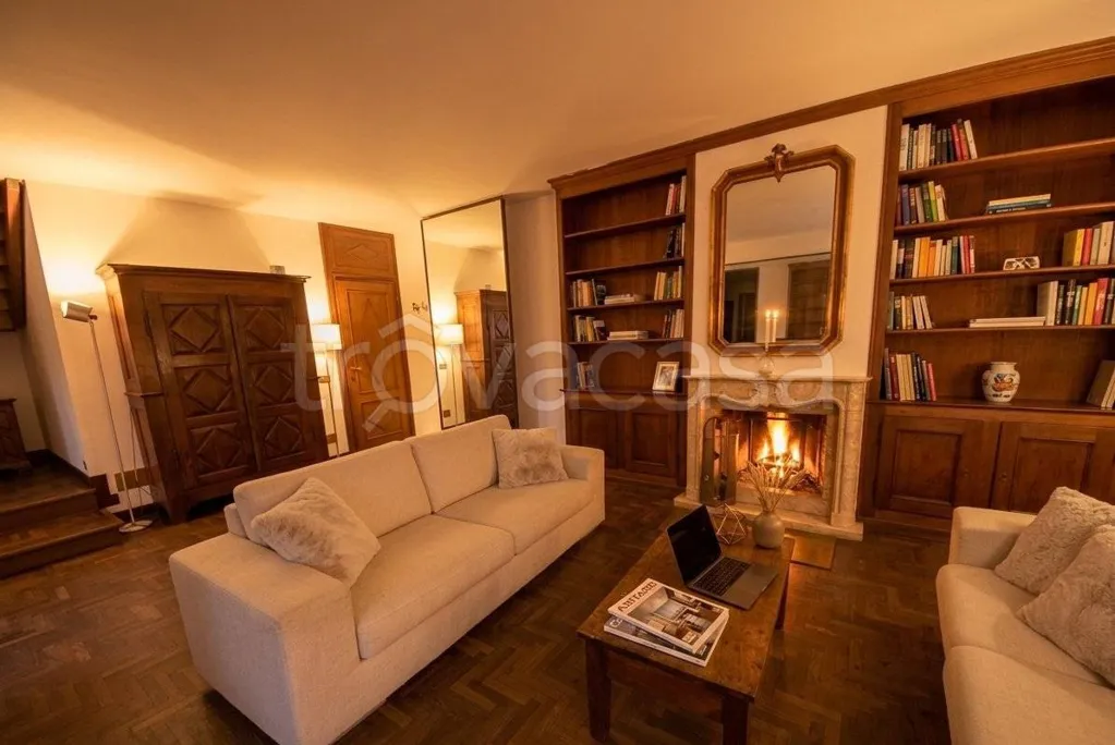 Séjour - Historic Apartment with Panoramic View in Novara