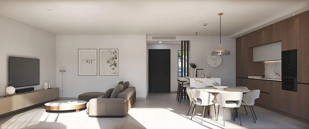 Séjour - Contemporary Villa with Pool in Santiago de la Ribera