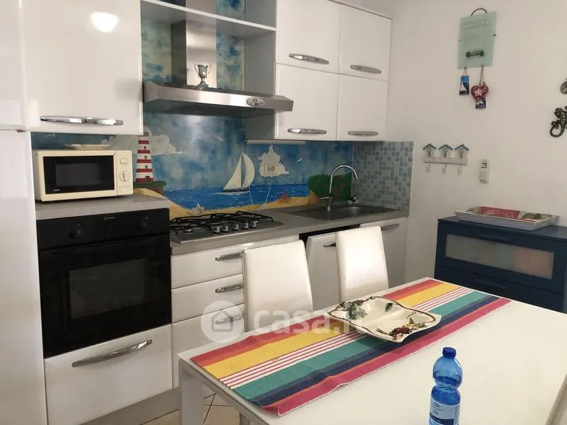 Köök - Five-Room Apartment with Private Terrace in Grosseto