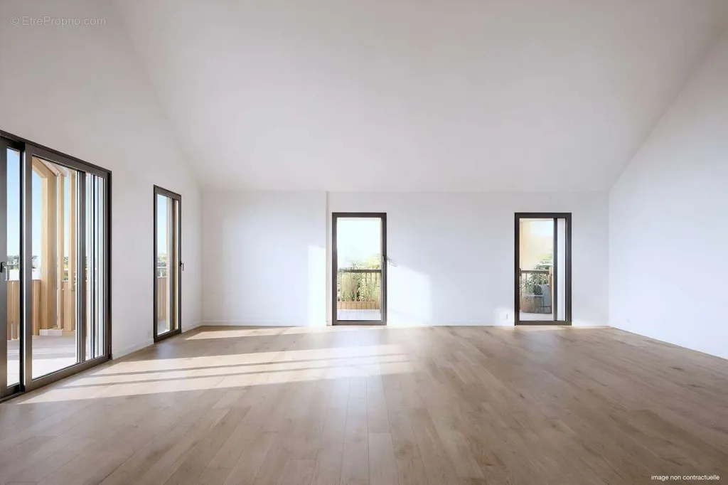 Living Room - Apartment with Terrace in Vannes