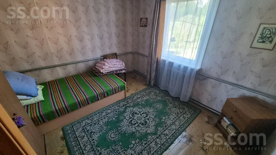 Camere da letto - 1979 House with Garden in Krāslava