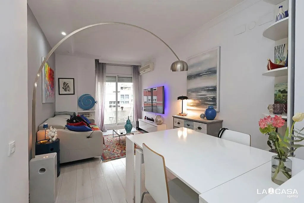 Séjour - Triplex Penthouse with Private Solárium in Santa Eulàlia