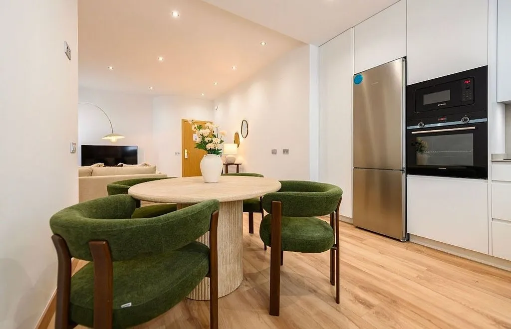 Sala da pranzo - Apartment with A/C in Goya, Madrid