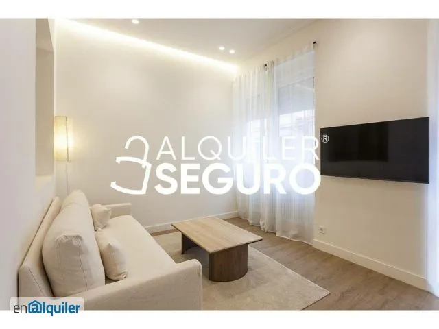 Soggiorno - Modern Flat with Lift in Chamberí