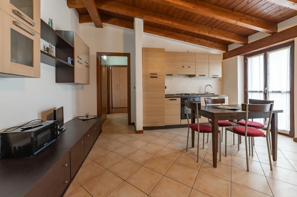 Salle à manger - Apartment with Terraces in Rozzano