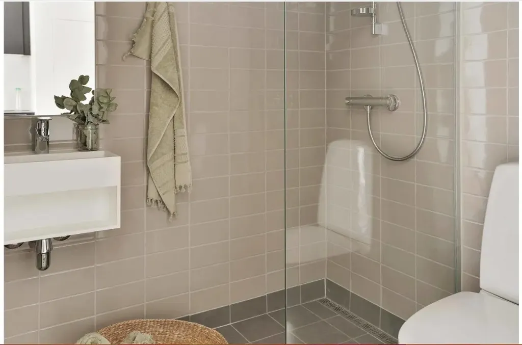 Salles de bain - One-Bedroom Flat with High Ceilings in Frederiksberg C