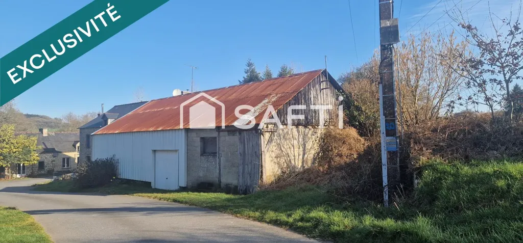 Extérieur - Maison en Pierres avec Jardin à Plessala