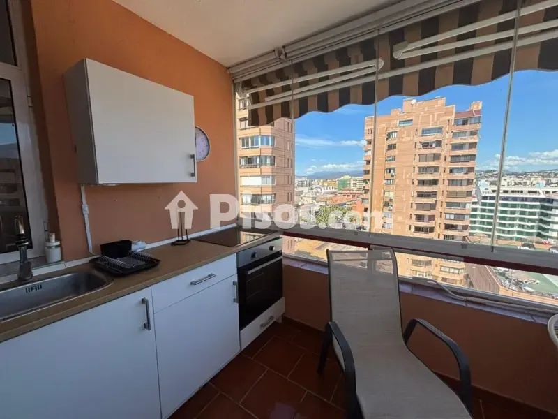Kitchen - Apartment with Sea View in Fuengirola