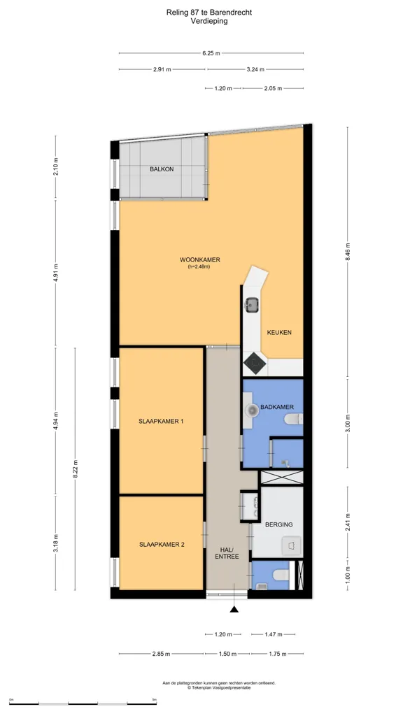 Plaan - Corner Flat with Terrace in Barendrecht