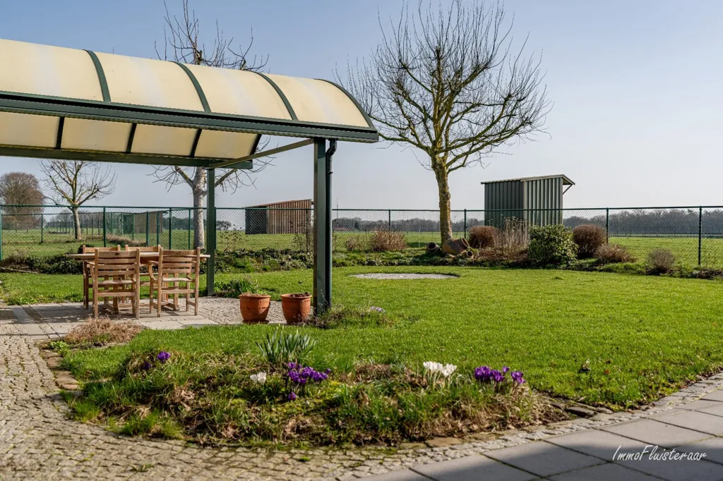 Jardin - Maison avec Écuries et Piste Extérieure à Bree