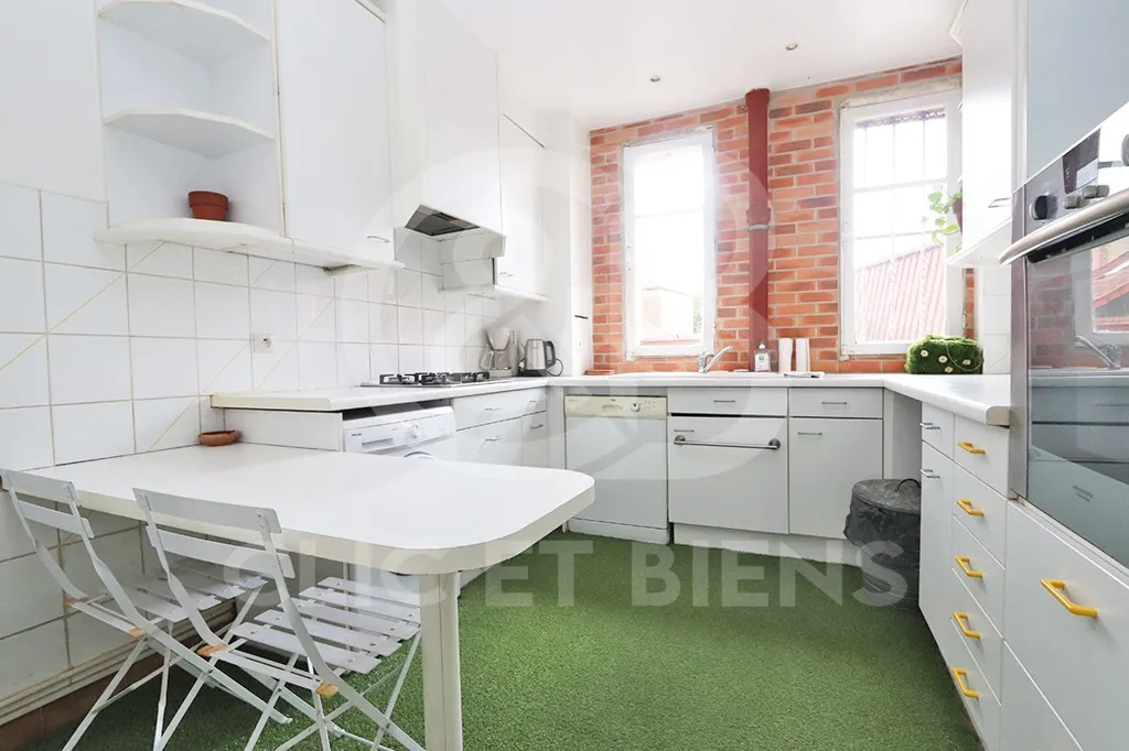 Köök - Characterful Flat with West View in Chaville