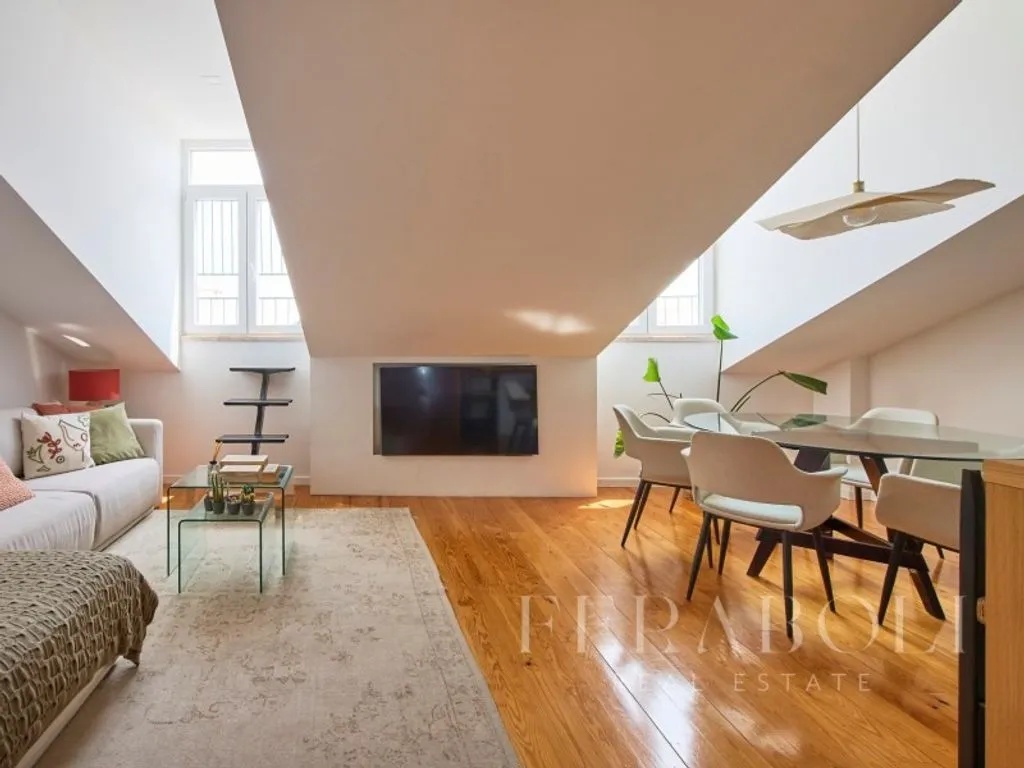 Séjour - Luxury Duplex Flat with River View in Lisbon
