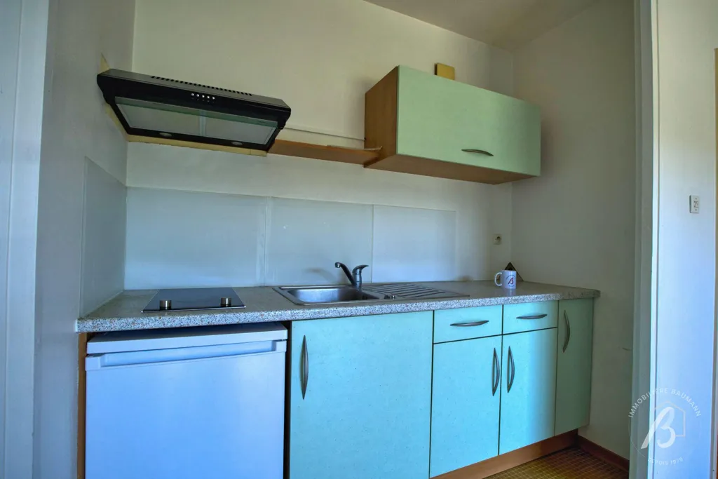 Cuisine - Appartement 2 Pièces avec Balcon à Lingolsheim