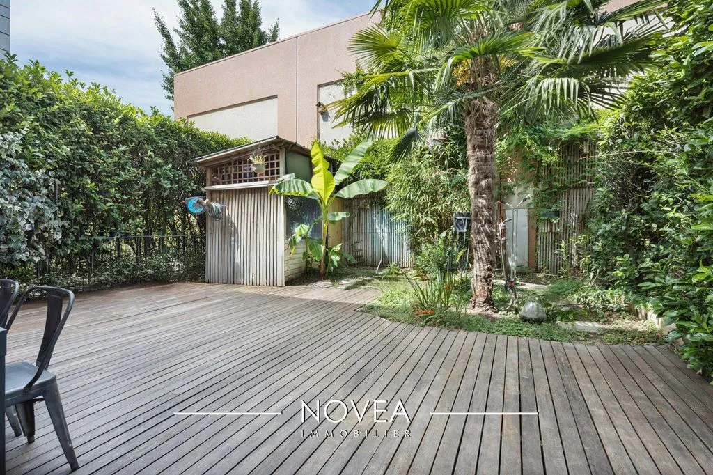 Terrasse - Maison Familiale avec Jardin dans le Quartier République à Villeurbanne