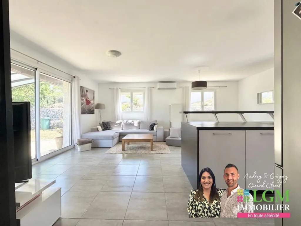 Cucina - Recent Flat-Plan House with Pool in Pouget