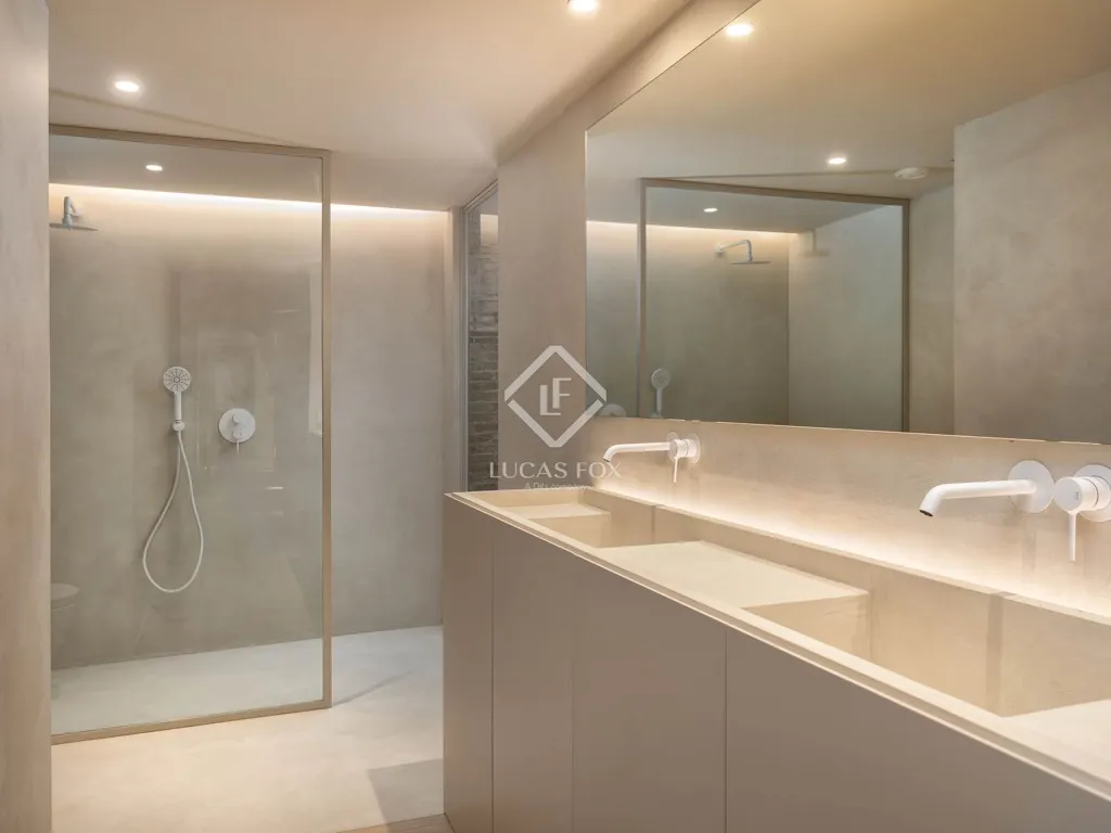 Salles de bain - Penthouse in Renovated Palace, Girona