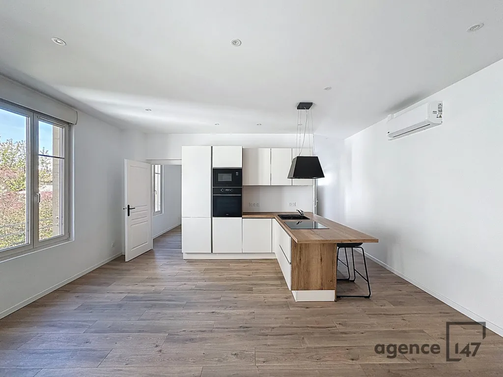 Cuisine - Appartement Rénové avec Terrasse à Nancy