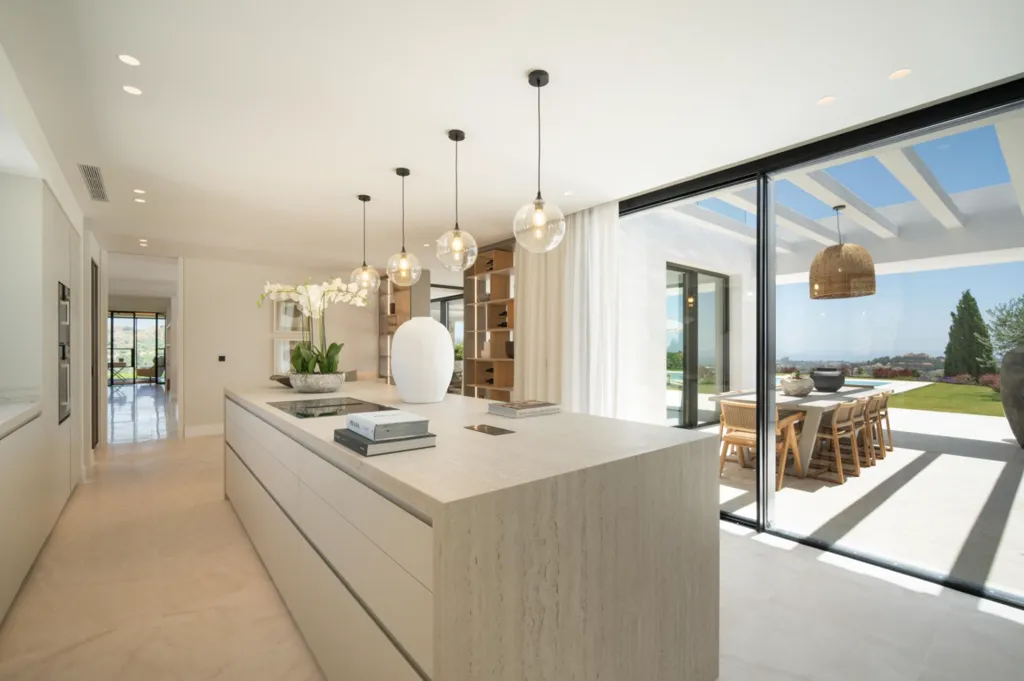 Köök - Modern Villa with Pool in Benahavís