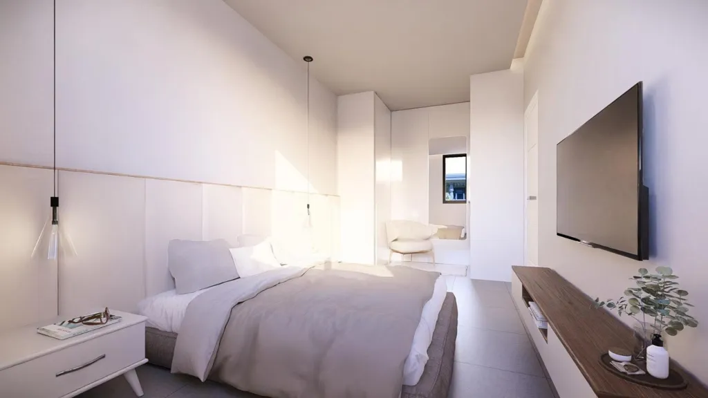 Chambres - New Build Apartment with Pool in Jávea Centre