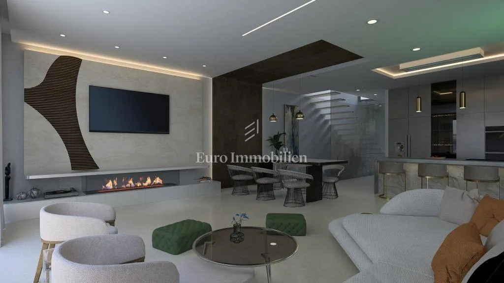 Soggiorno - Luxury Villa with Infinity Pool in Starigrad