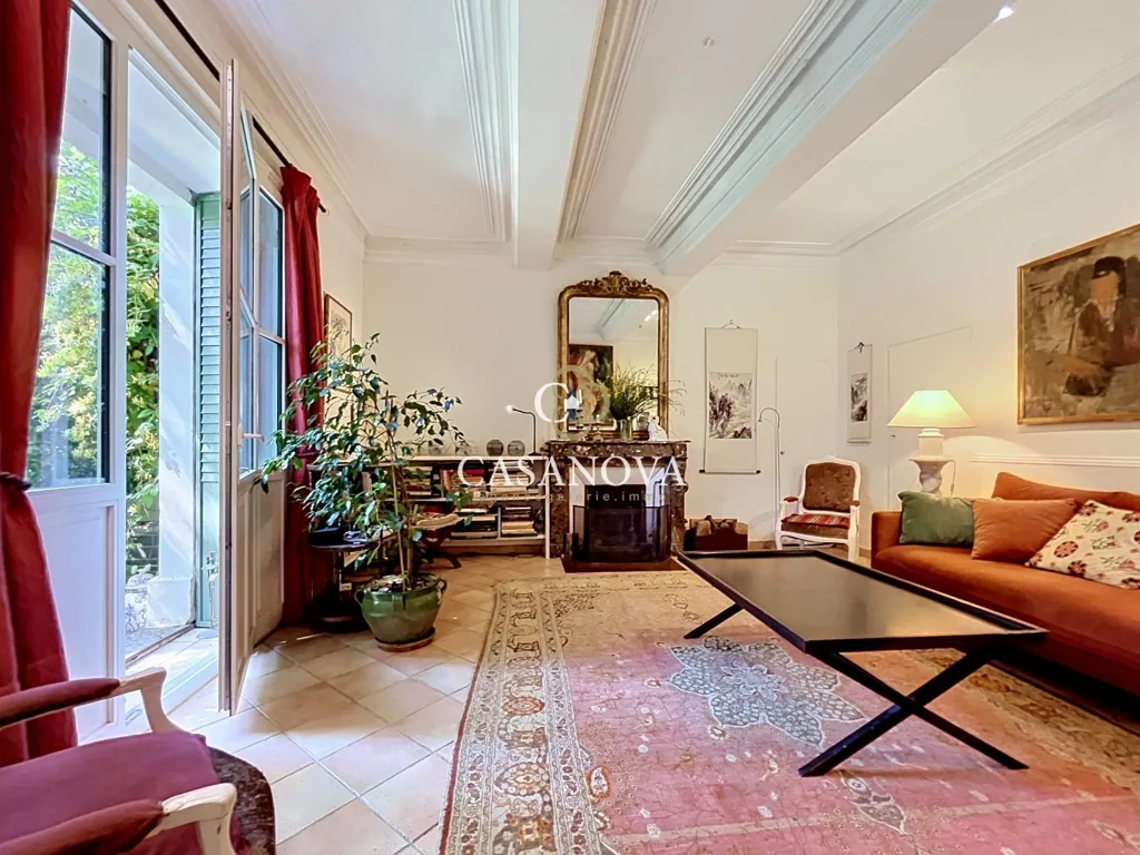 Living Room - Character House with Intimate Garden near Pézenas