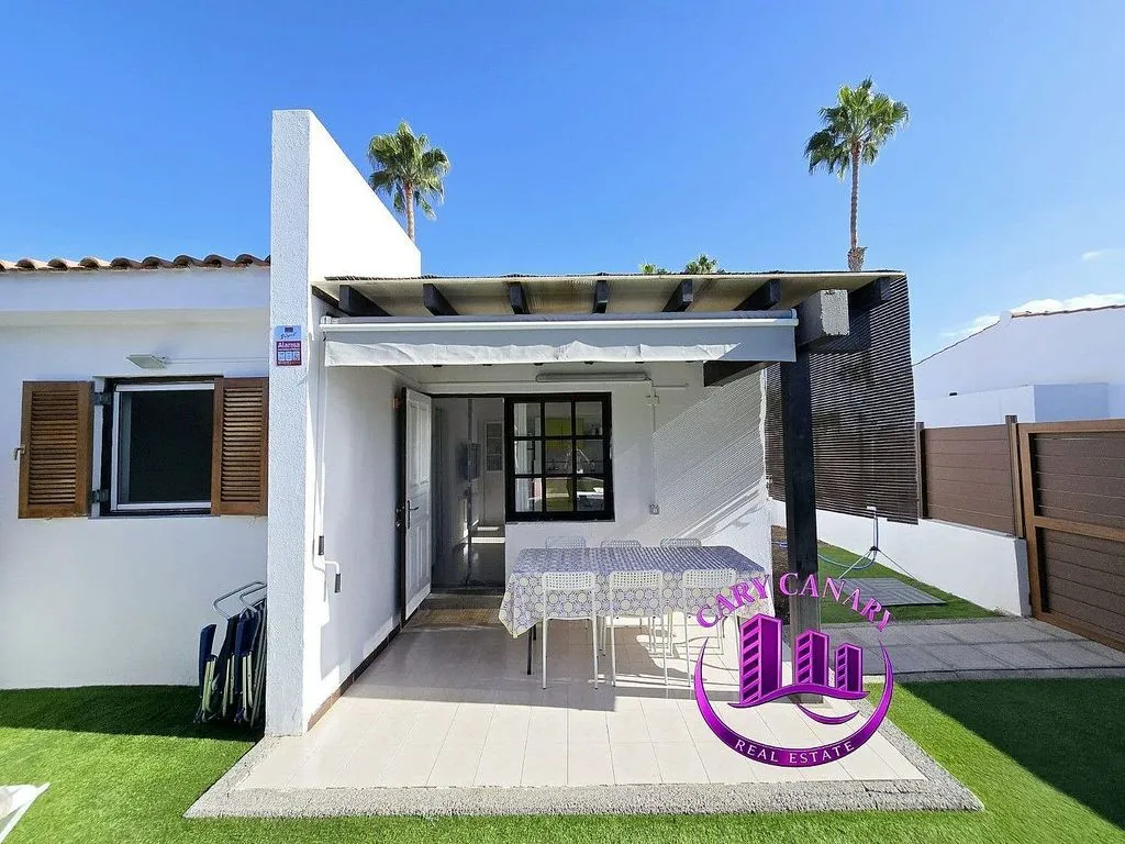 Terrace - Adosada with Pool in Maspalomas