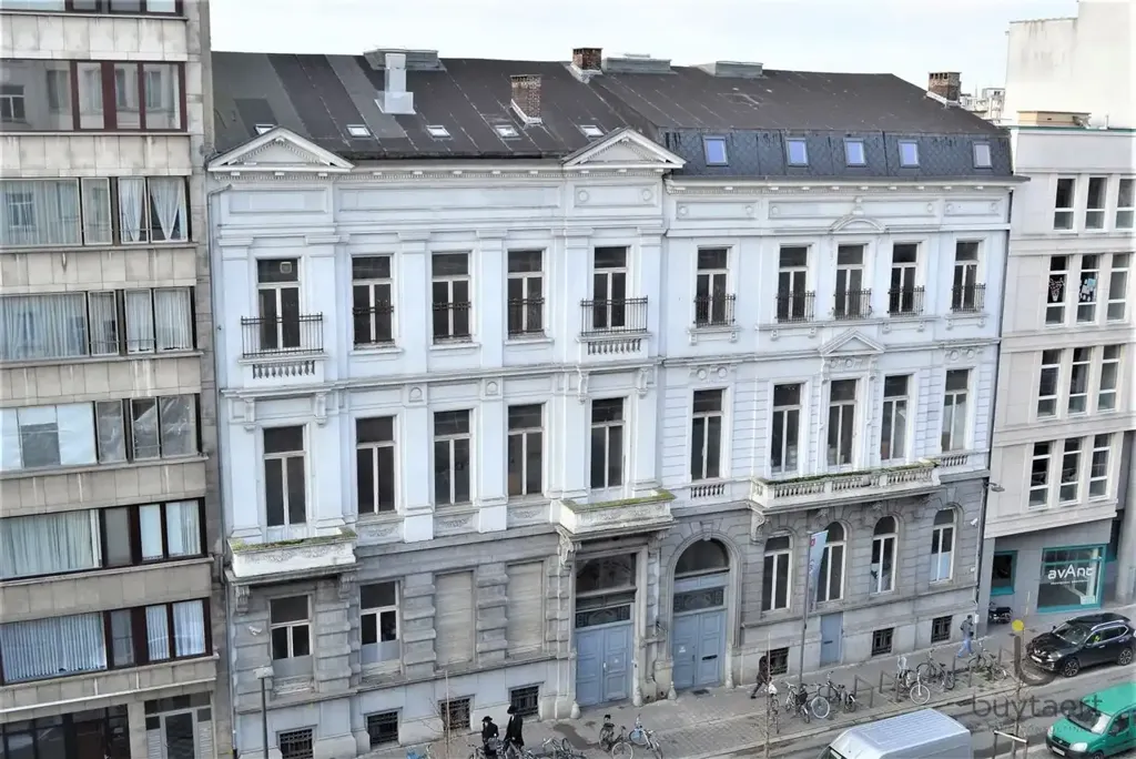 Vue aérienne - Appartement Rénové avec Terrasse près du Stadspark