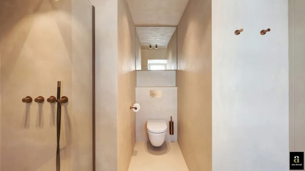 Salles de bain - Penthouse Ensoleillé avec Terrasses à Knokke