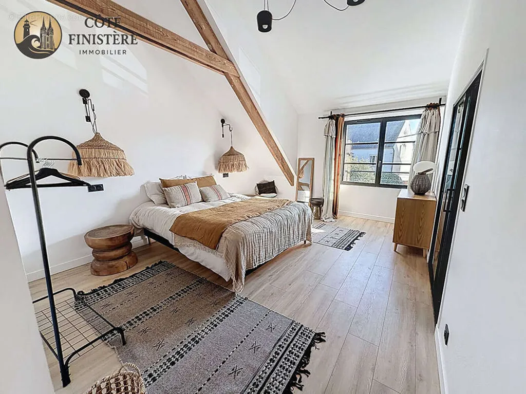 Chambres - Maison Contemporaine avec Jardin à Loctudy