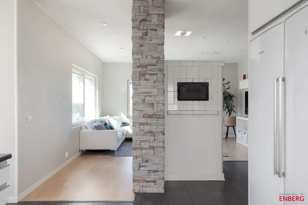 Cucina - Two-Storey Stone House with Sauna in Mannila