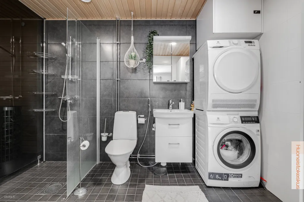 Salles de bain - Modern Apartment with Sea View in Oulu