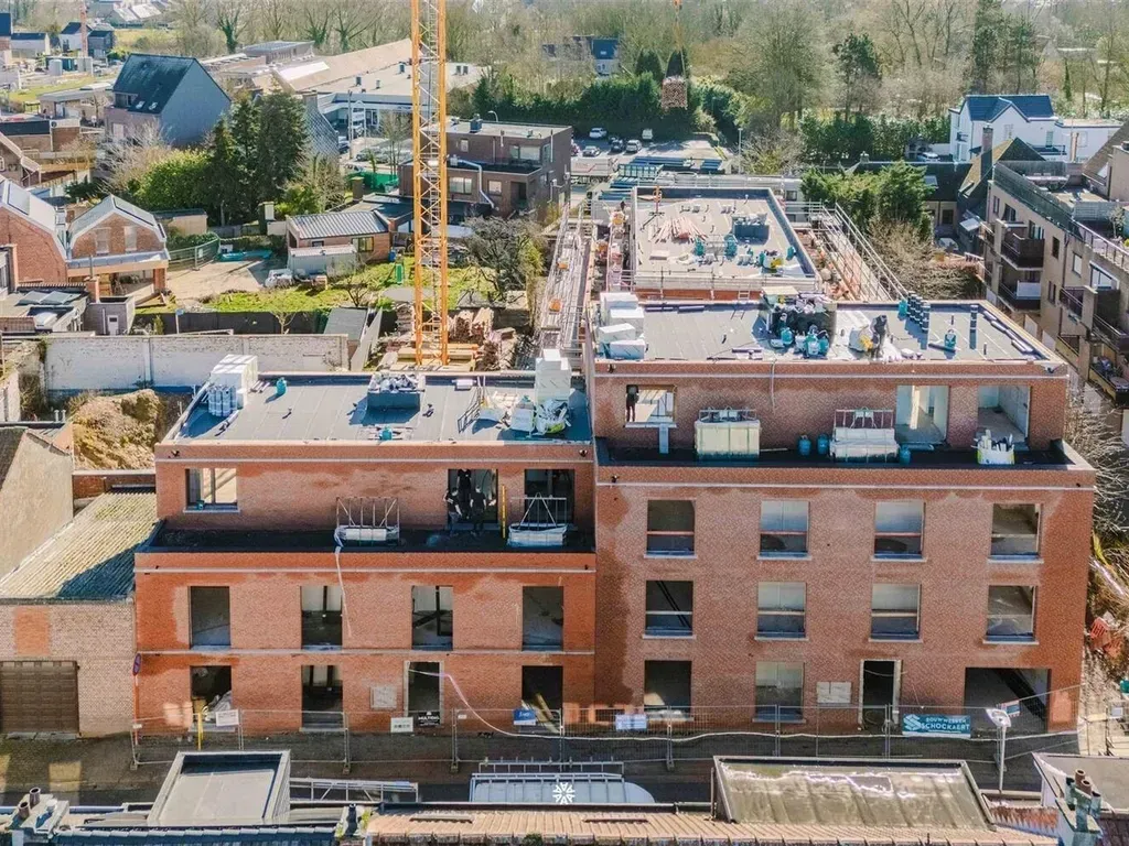 Vue aérienne - Maison à vendre à Temse