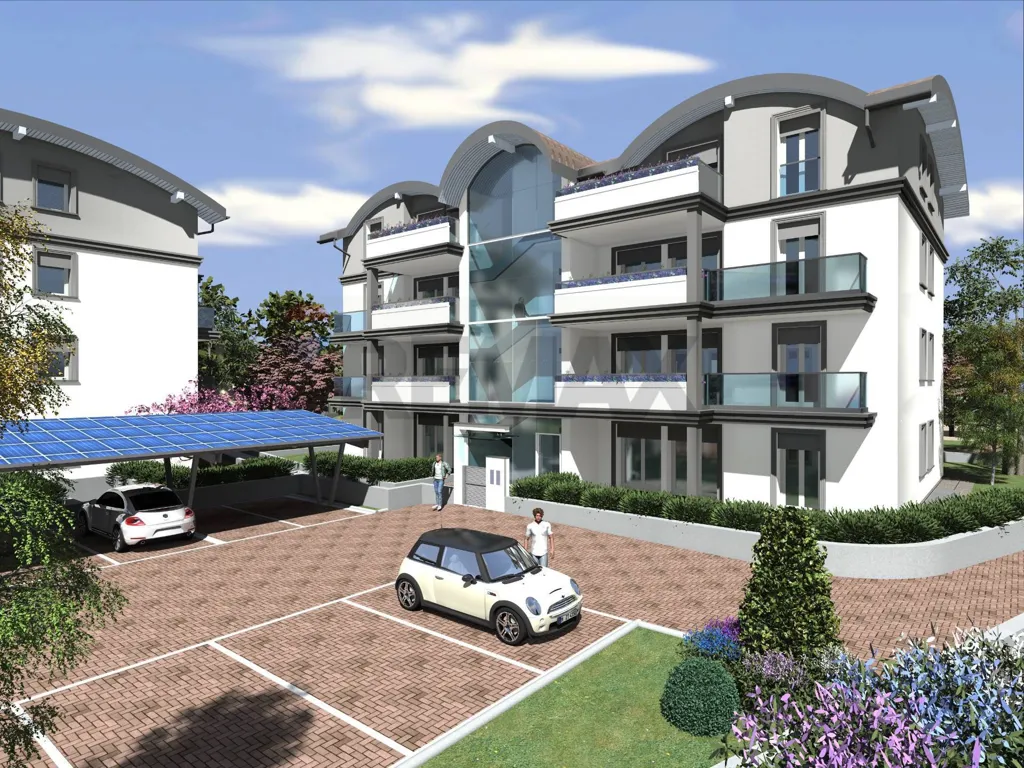 Attico with Panoramic Terrace in Somma Lombardo