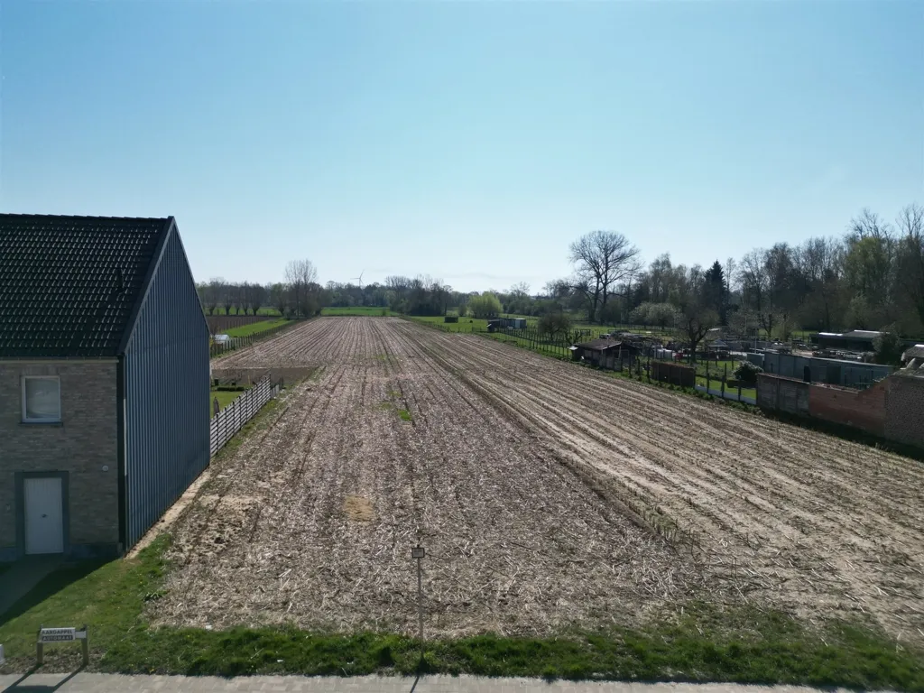 Vue aérienne - Terrain à Bâtir avec Permis de Lotissement à Erpe