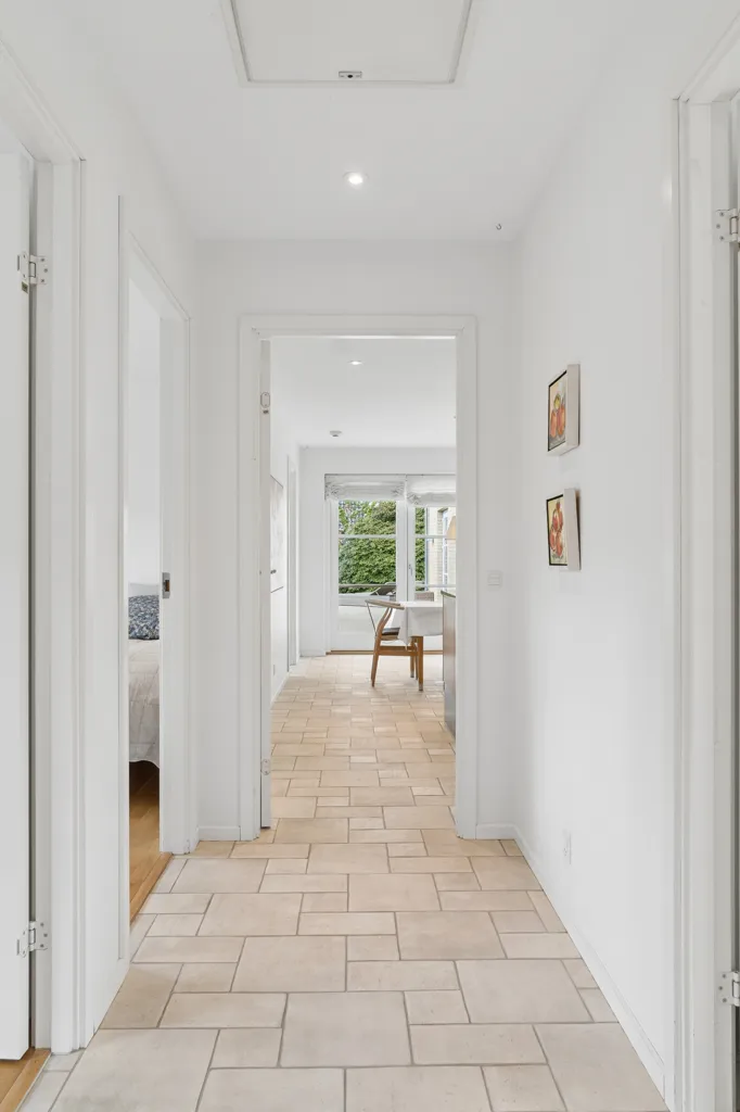 Hallway - Modern Villa with Eco-Friendly Features in Hørsholm