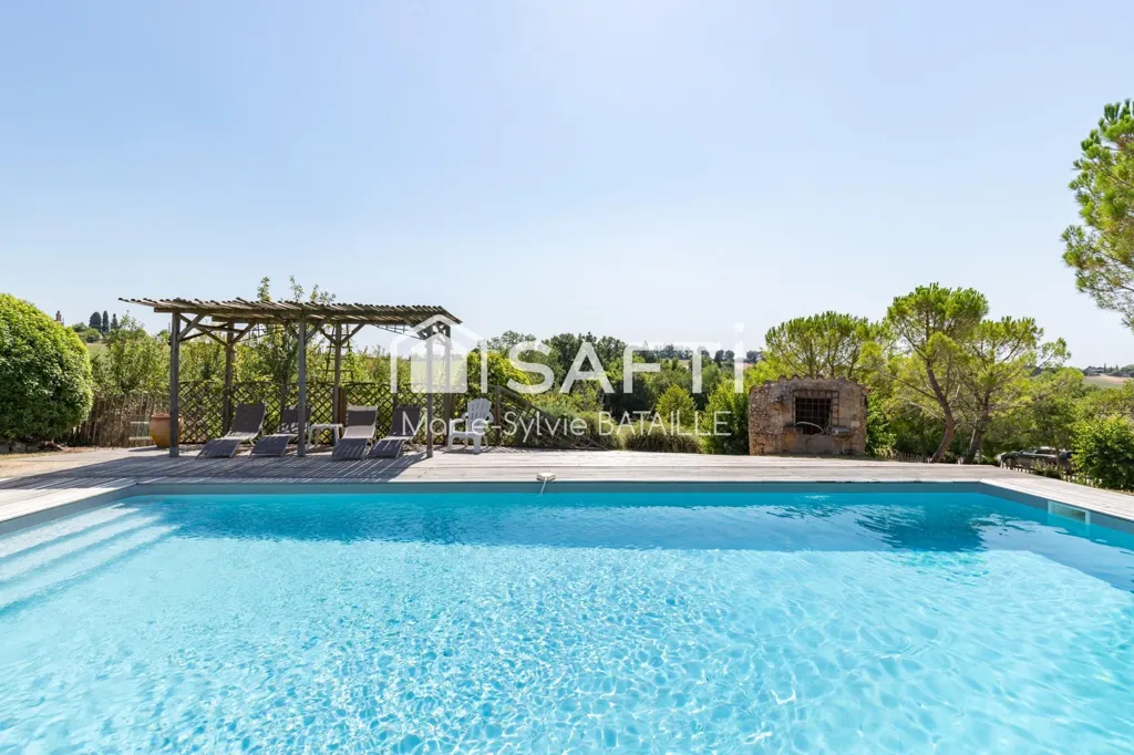 Bassein - Stone Cottage with Pool in Lombers