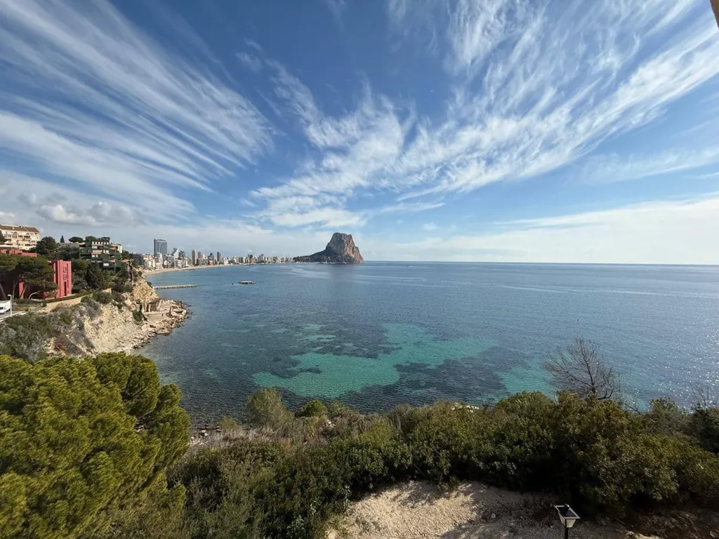 Balcon - Semi-Detached Villa with Sea View in Calpe