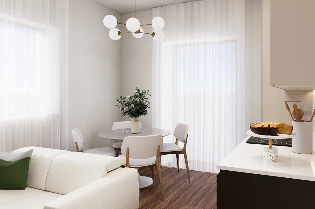 Séjour - Ground Floor Apartment with Courtyard View in Torino
