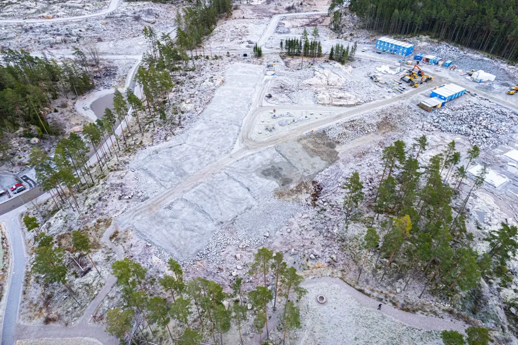 Vue aérienne - Plot with Sea View in Skölsta, Uppsala