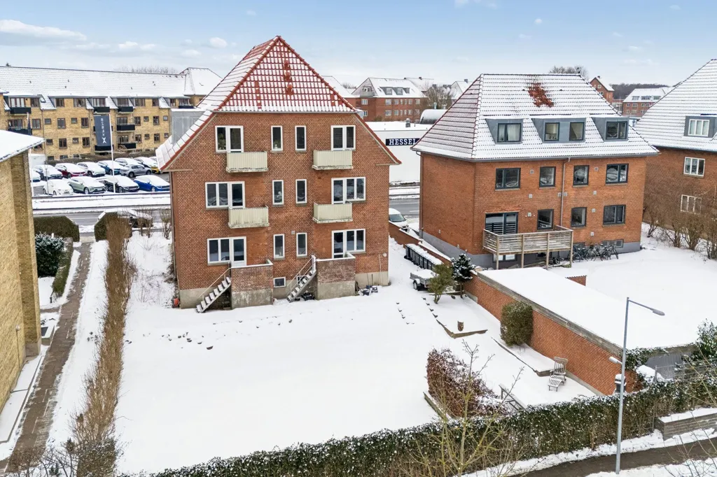 Vue aérienne - Appartement 2 pièces à Odense V