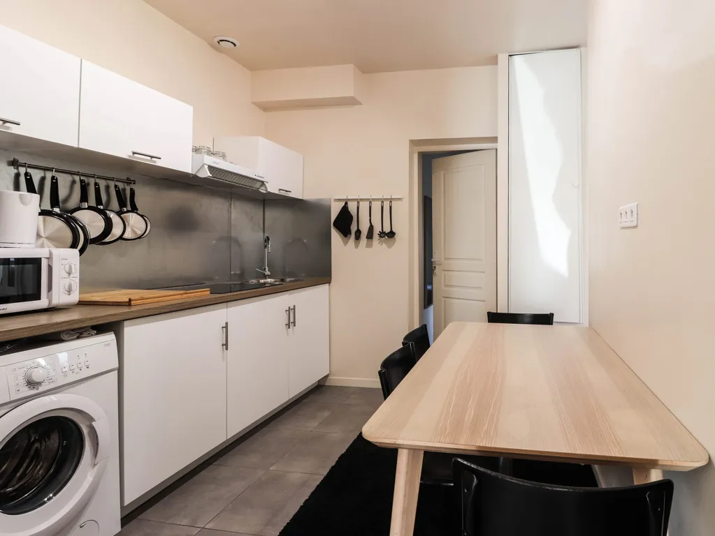 Kitchen - Colocation House with Terrace in Cenon, Bordeaux
