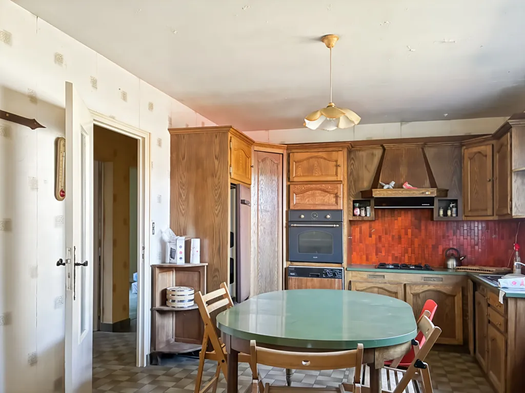 Cuisine - Maison Indépendante avec Jardin à Rimou