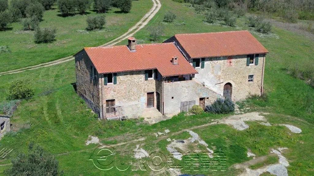 Õhuvaade - Rustic Casale with Olive Grove near Perugia